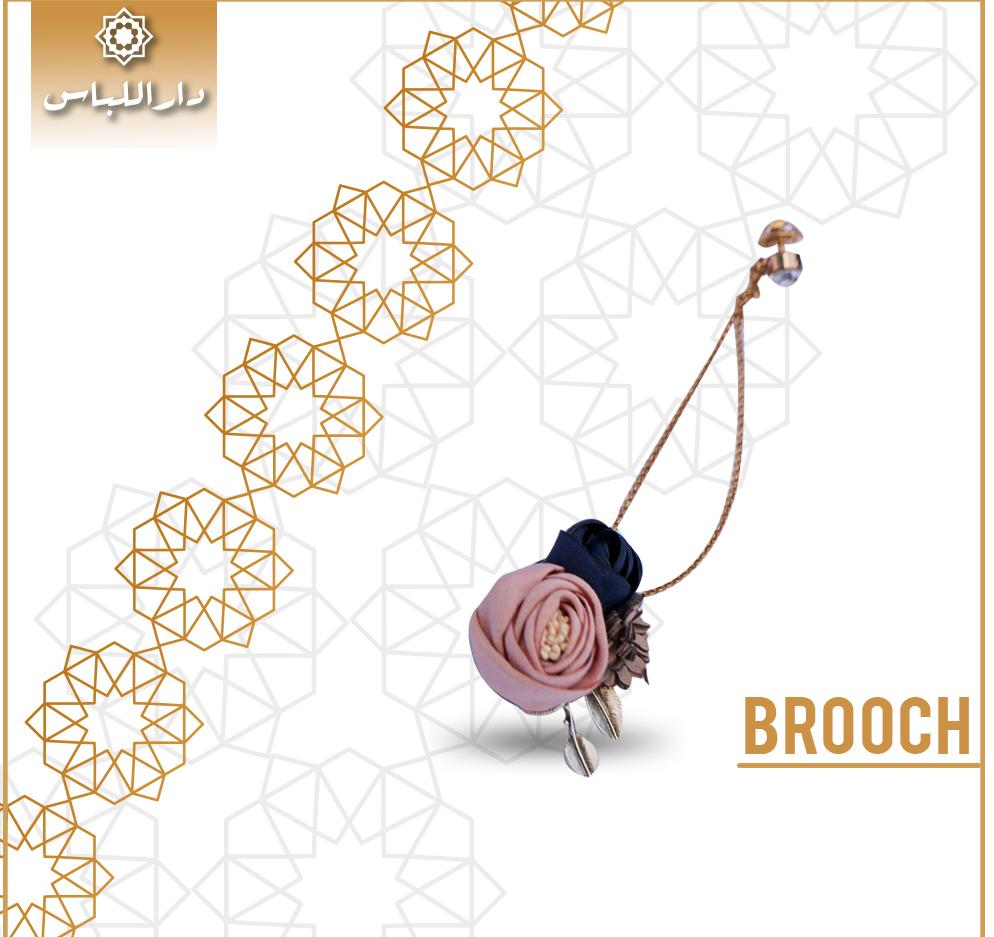 AC00017 - Brooch flora